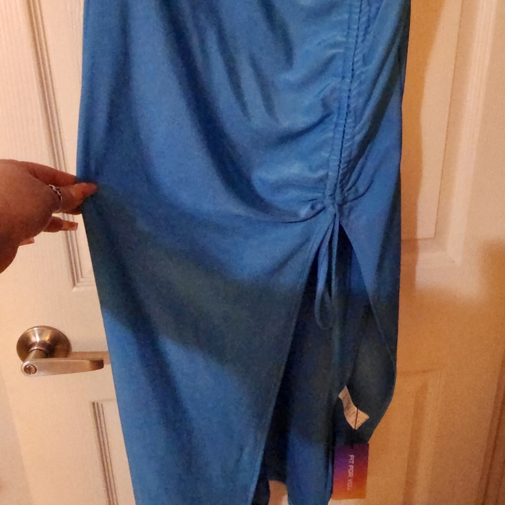 SHEIN Strappy Party Dress w/Slit NWT L - Picture 4 of 7